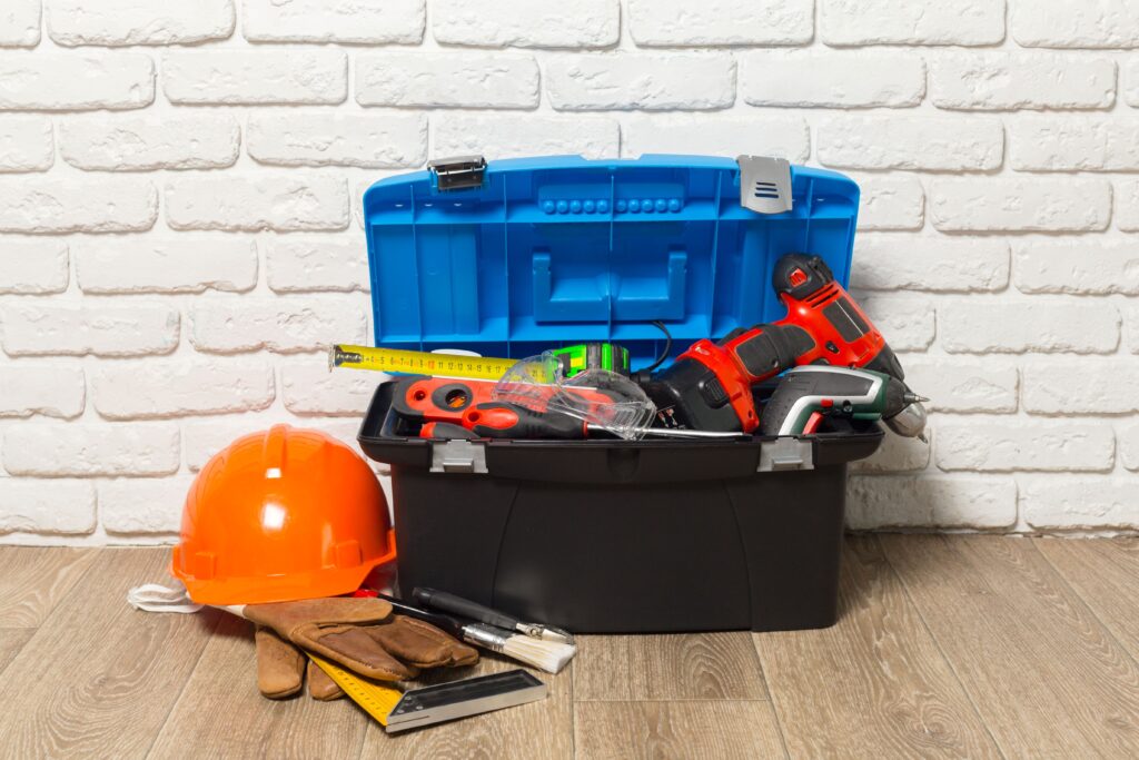 support-service-concept-toolbox-with-tools